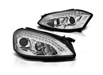 Lămpi Mercedes W221 Clasa S 05-09 Chrome Led Afs