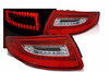 Porsche 911 997 997 04-09 roșu alb a condus lămpi roșii și albe