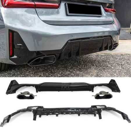 DIFUZOR BMW G20 G21 LCI 7/22 M PACHET 340D 340I CH