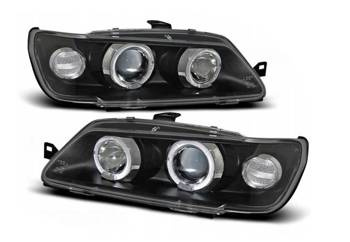 Lămpi Peugeot 206 din 2002 H7/H7 Ringi Chrome