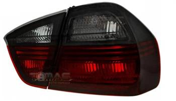 Faruri spate pentru BMW E90 SEDAN Red Smoke