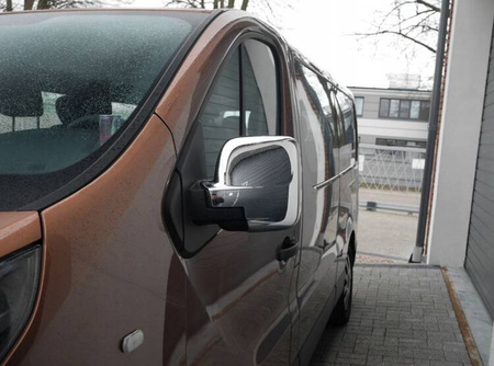 Huse oglinzi laterale pentru OPEL VIVARO 2014-2019 | ABS CROM