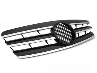 Grilă Mercedes W203 00-07 stil CL negru cromat