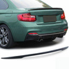 SPOILER PENTRU HAYON BMW F22 F23 F87 14-20 NEGRU LUCIOS