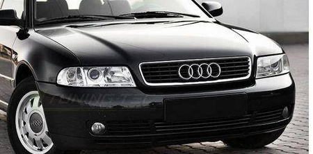 Faruri Audi A4 B5 lift 99-00 lentile lenticulare după facelift