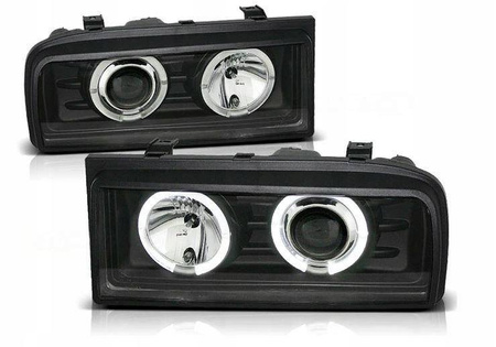 Faruri Vw Corrado 88-95 ringi negru
