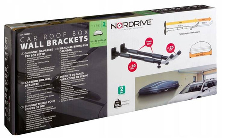 Suport orizontal pentru cutia de acoperiș