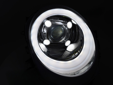 Tub de lumină Chrome LED DRL faruri pentru MINI Cooper F55 / F56 / F57 2014-2017