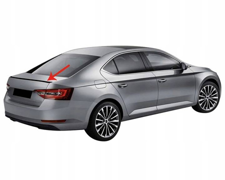 Skoda Superb III 2015+ spoiler de hayon pentru hayon spate