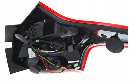 Ford Focus 3 11-14 hb negru a condus lămpi dts negru