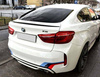 SPOILER PENTRU HAYON BMW X6 F16 15- ABS NEGRU LUCIOS
