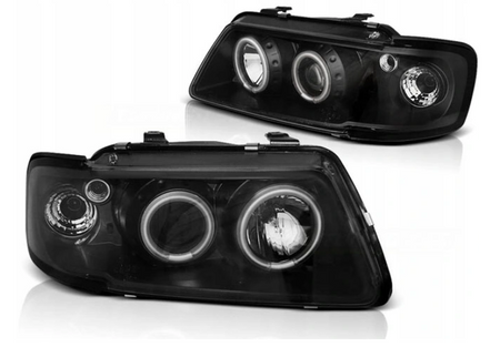 Lentile lămpi Audi A3 8l 96-00 Ringi Ccfl negru
