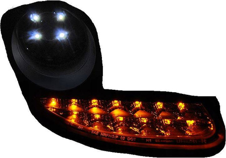 Faruri Negru condus Porsche Boxster 96-04 911 996