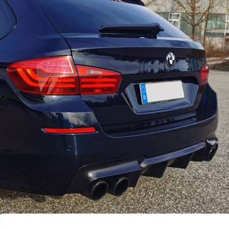 DIFUZOR BMW F10 F11 10-18 LOOK M5 NEGRU CARBON