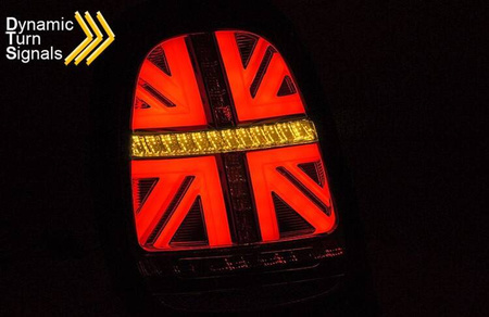 Faruri LED spate rosu fum Seq Fit pentru Mini Cooper F55 F56 F57 14-17 6-pini