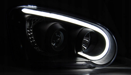 Lămpi cu LED-uri negre pentru Subaru Impreza Ii Gd 03-05