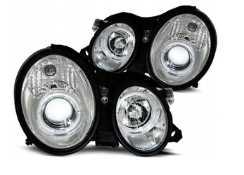 Lămpi Mercedes W208 Clk 97-02 Inele pentru lentile Chrome