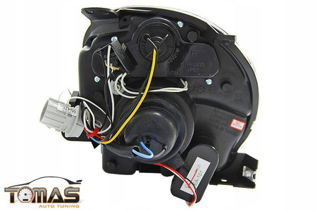 Faruri Fiat 500 07- Chrome led r