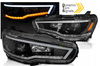 Faruri NEGRE pentru MITSUBISHI LANCER 8 VIII 08-16