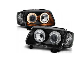 Faruri Vw Polo 6n2 99-01 Ringi Black Fk