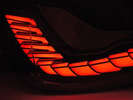 Lumini LED spate pentru BMW F30 11-18 fum OLED