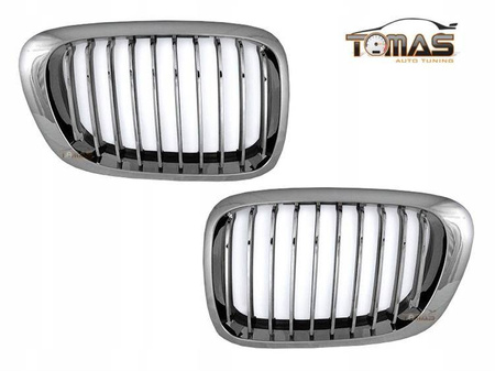 Grilă, rinichi BMW E46 coupe, decapotabil 99-03 grilă CH