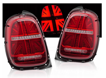Faruri spate LED Roșu Alb Seq Fit pentru Mini Cooper F55 F56 F57 14-17 6-pini