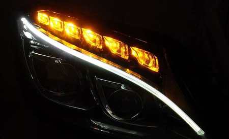 Faruri True Drl LED pentru Mercedes W205 14-18
