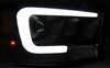 Faruri Dodge Ram 06-08 Tube Light negru