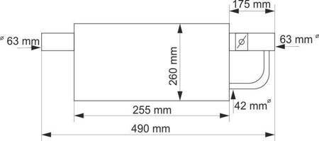 Amortizor TurboWorks 2.5" pentru corpul de accelerație