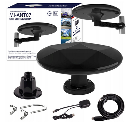 Antenă de exterior Mistral MI-ANT07/B II negru