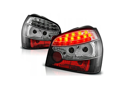 Audi A3 96-03 Negru Led Tuning LED Lumini spate cu LED-uri