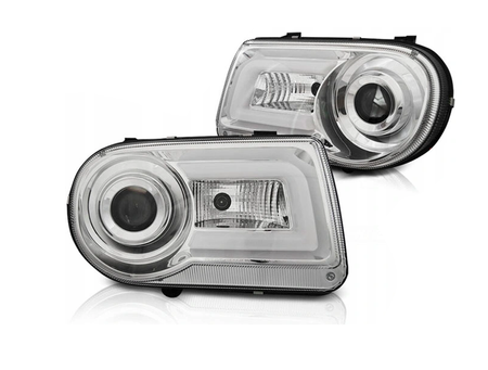 Chrysler 300c 05-10 Chrome Tube Led faruri