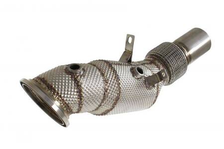 Downpipe BMW B48 B48 F30 340i F32 440i + KAT Heat Shield