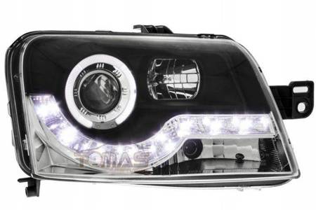 Faruri Fiat Panda 03- Negru Led