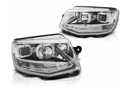 Faruri Vw T4 90-03 Transporter Daylight Chrome