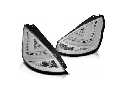 Ford Fiesta Mk7 Mk7 12-15 Hb Chrome Led Lights