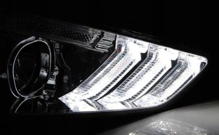 Ford Focus III mk3 15-18 cromat drl led dts lămpi dts