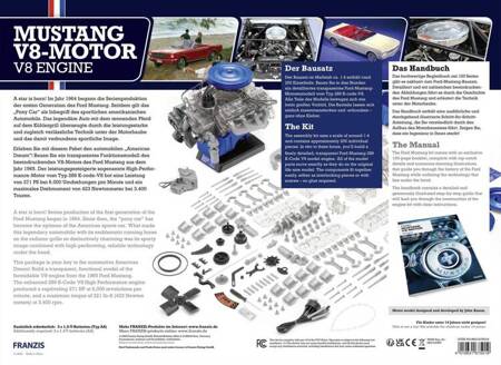 Ford Mustang V8 model cu motor pliabil