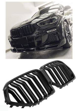 GRILĂ DE RINICHI BMW X6 G06 ASPECT DUBLU LUCIOS X6M