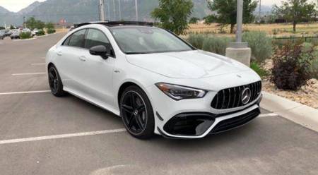 GRILĂ MERCEDES CLA C118 PANAMERICANA AMG LOOK B/C