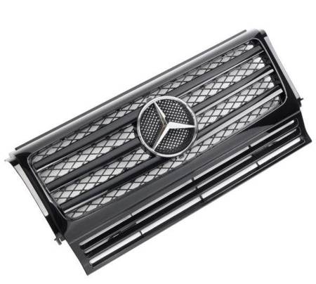 GRILĂ MERCEDES W463 G 90-12 NEGRU LUCIOS ASPECT AMG