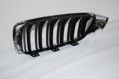 GRILĂ (RINICHI) BMW F32 F33 F36 13- M4 NEGRU CROMAT