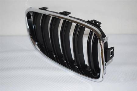 GRILĂ (RINICHI) BMW F32 F33 F36 13- M4 NEGRU CROMAT