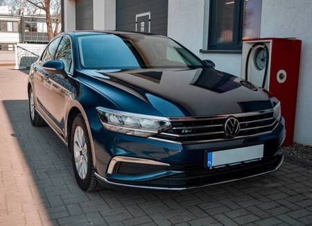 Garnitura barei de protecție față Vw Passat B8 15+