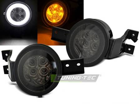 Indicatoare de direcție cu lumină de poziție cu LED FRONT DIRECTIONLED SMOKE se potrivește MINI COOPER R50 R53 R52 01-06