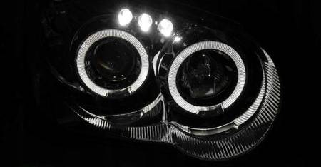 LĂMPI SUBARU IMPREZA II GD 03-05 RINGI CHROME LED