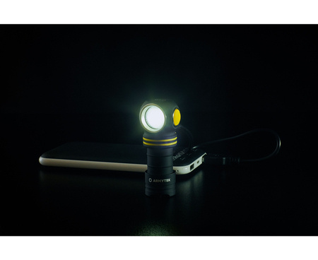 Lampă frontală cu LED Micro USB Armytek New Elf C1