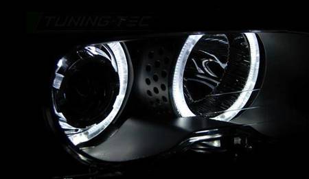 Lămpi BMW E46 99-03 COUPE CABRIO RINGI BLACK LED