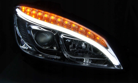 Lămpi Mercedes W204 Clasa C 07-10 Chrome Led Dts